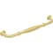 Jeffrey Alexander 192 mm Center-to-Center Brushed Gold Tiffany Cabinet Pull 658-192BG - alternate 2